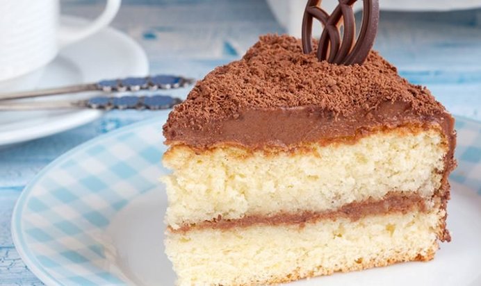 Трюфельный торт с кремом Шарлотт