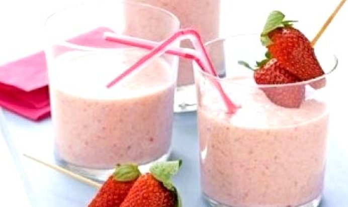Земляничный коктейль