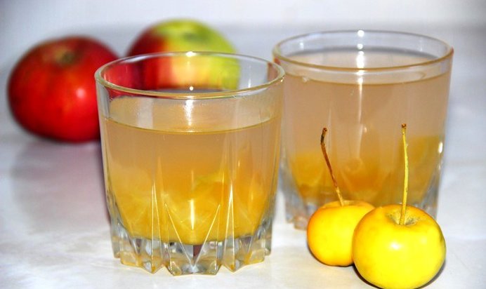 Компот из яблок