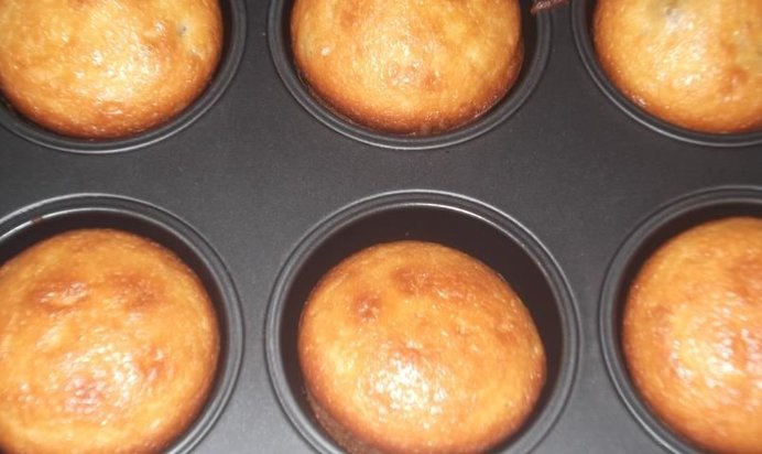 Кексы с шоколадом