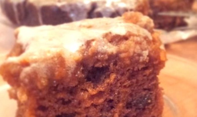 Морковный кекс с апельсиновой цедрой