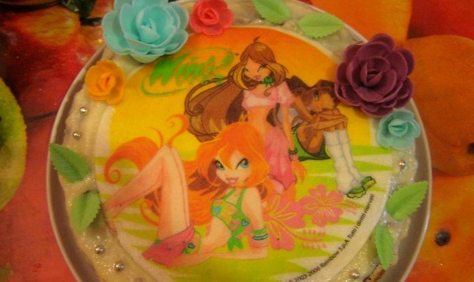 Торт для доченьки