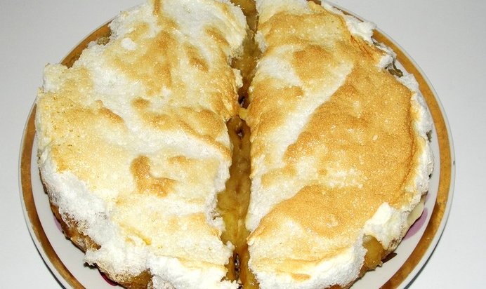 Лимонный торт