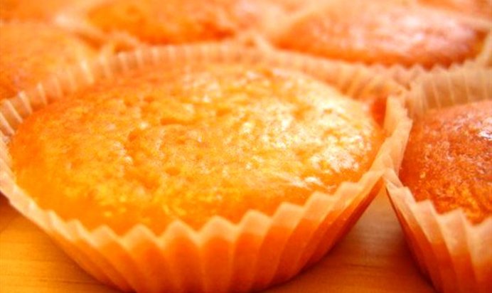 Лимонные маффины на кефире