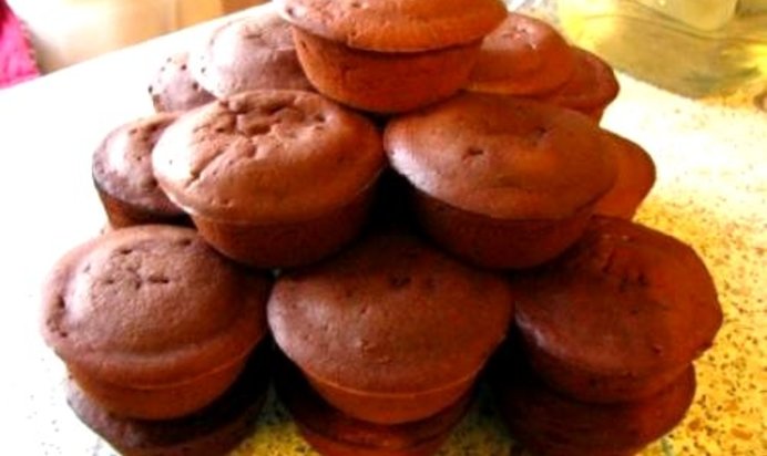 Мини-кексы с творогом