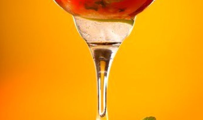 Арбузный физ с джином и лаймом