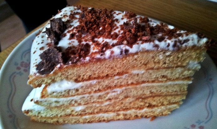 Торт медовый «Рыжик»