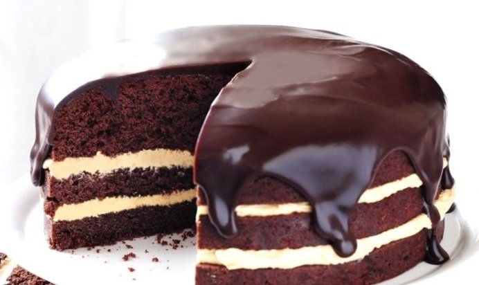 Торт Негр в пене