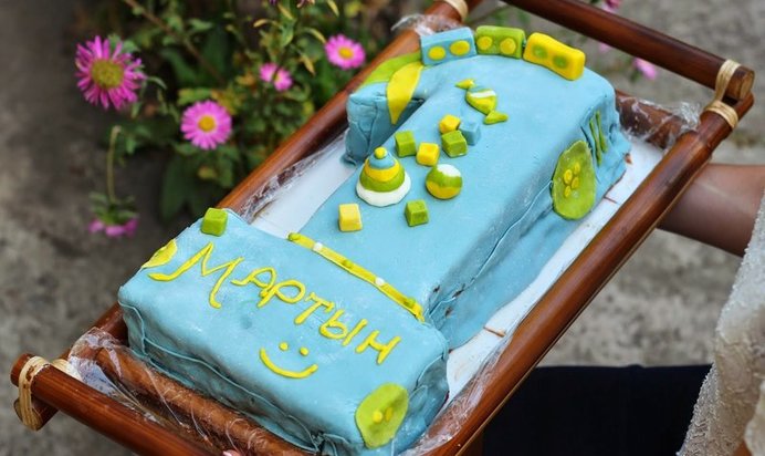 Торт на 1 год