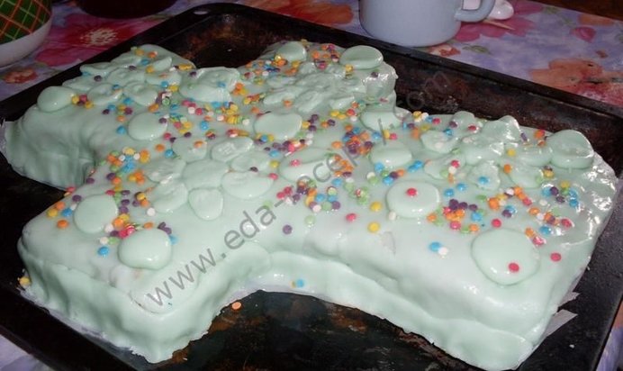 Торт На крестины