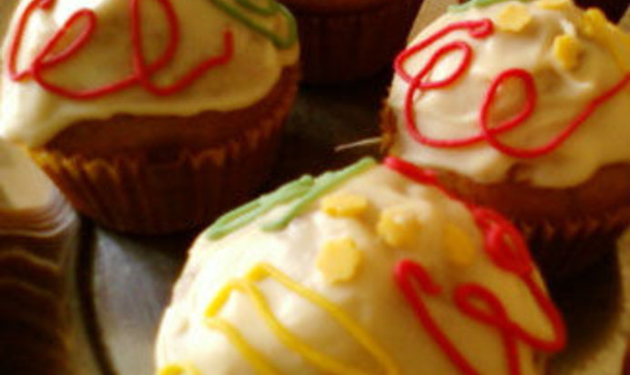 Фисташковые маффины