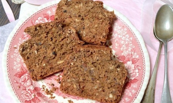 Кокосовый кекс с нутом