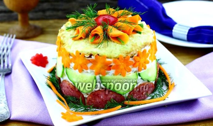 Торт из кабачков