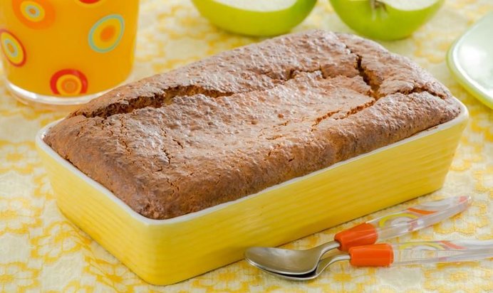 Пряный яблочный кекс