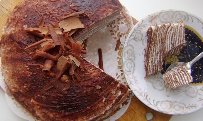 Блинный тортик