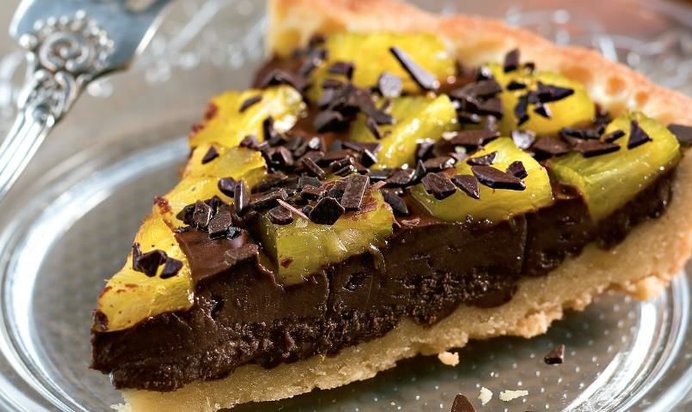 Торт с ананасами