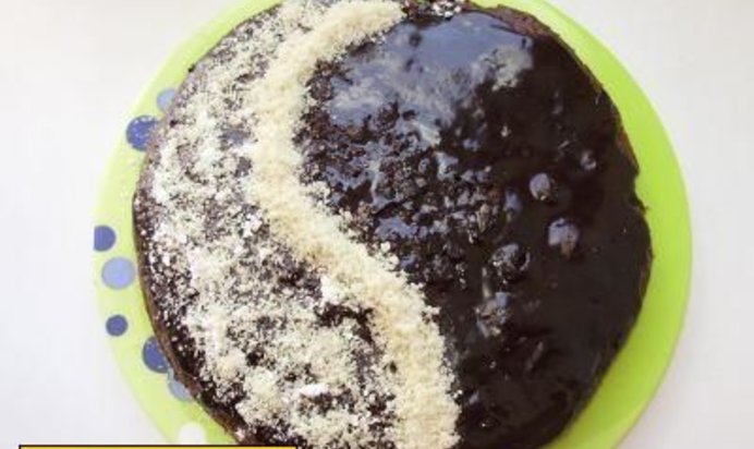 Шоколадный торт простой