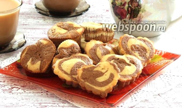 Шоколадно-лимонные кексы