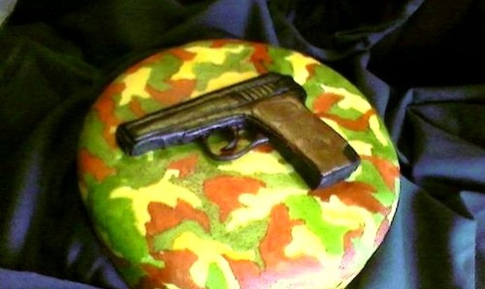 Торт Камуфляж