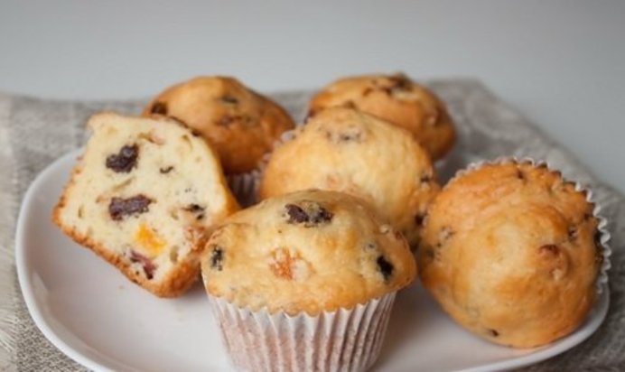 Маффины с сухофруктами