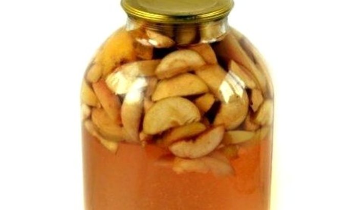 Яблочный компот