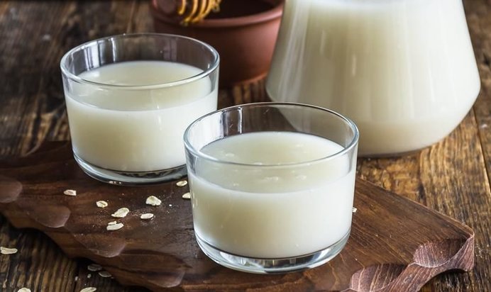 Овсяный кисель на воде с медом