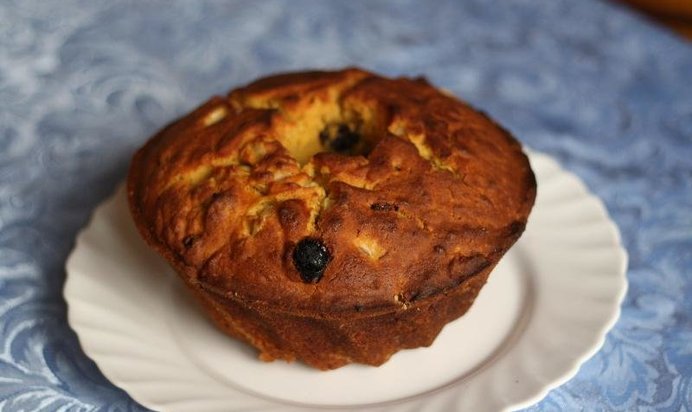 Кексы с изюмом