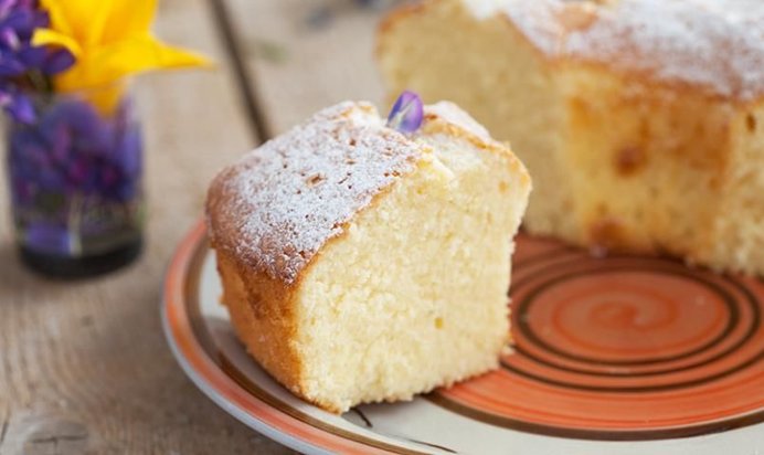 Нежнейший лимонный кекс