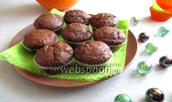 Маффины с шоколадными чипсами