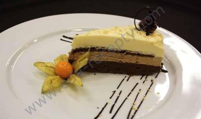 Самый вкусный торт Три шоколада