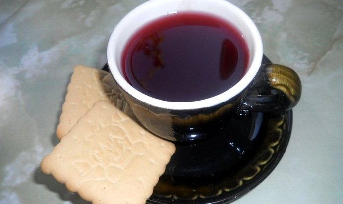 Компот из варенья вишневого