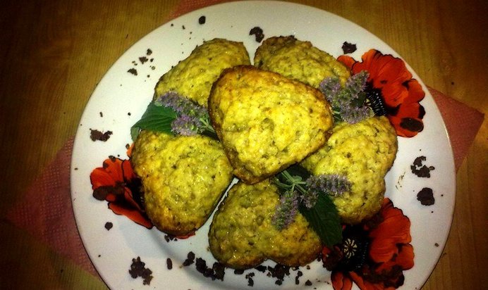 Бананово-медовые кексы