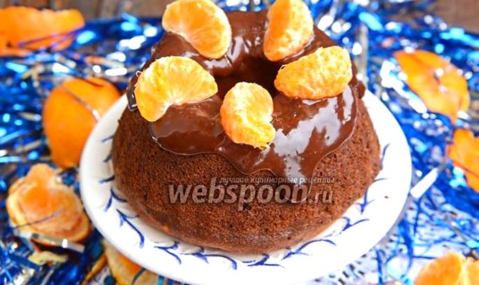 Тыквенный кекс с мандаринами