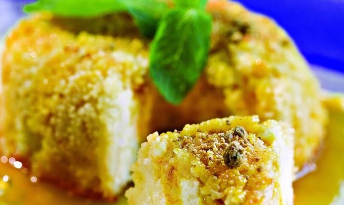 Иерусалимская кодафа с шафрановым сиропом