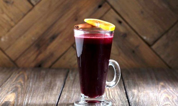 Черничный грог