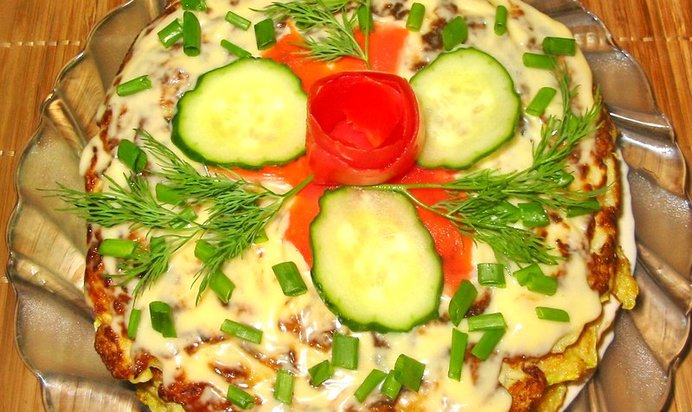 Кабачковый торт