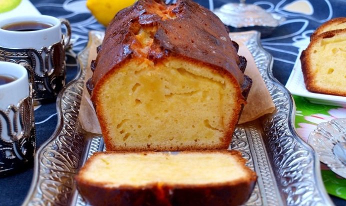 Лимонный кекс