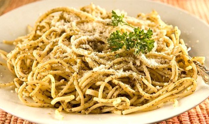 Лингвини с песто