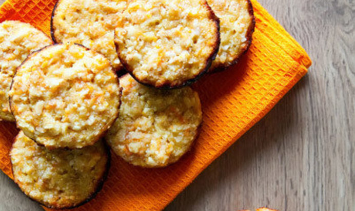 Морковные маффины