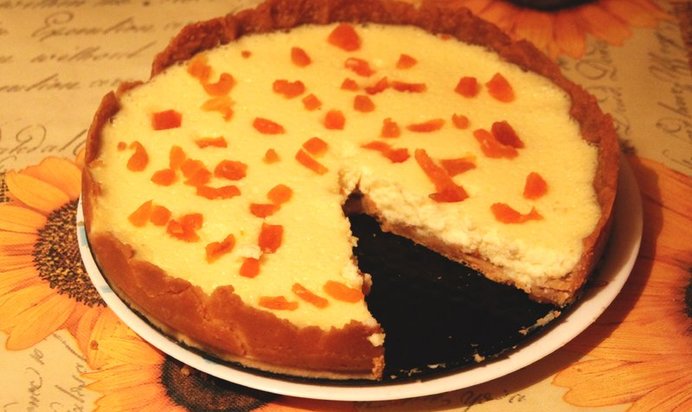 Чизкейк с маскарпоне и творогом