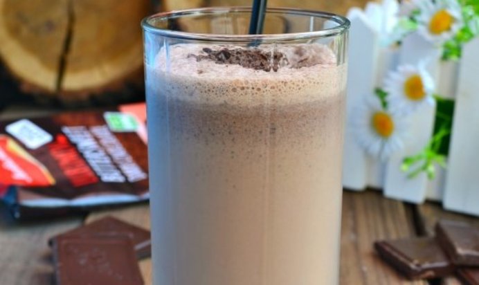 Шоколадно-кофейный коктейль