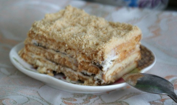 Торт из печенья