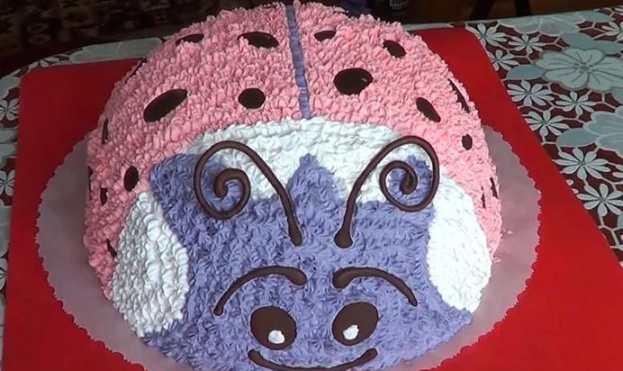 Торт Божья Коровка