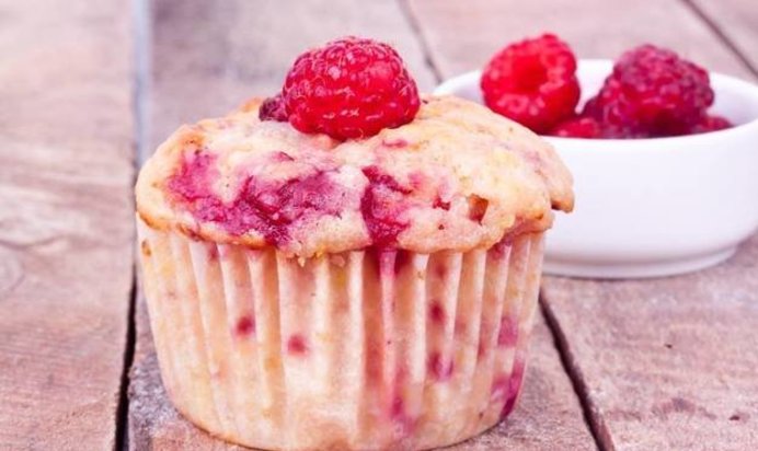 Малиновые маффины