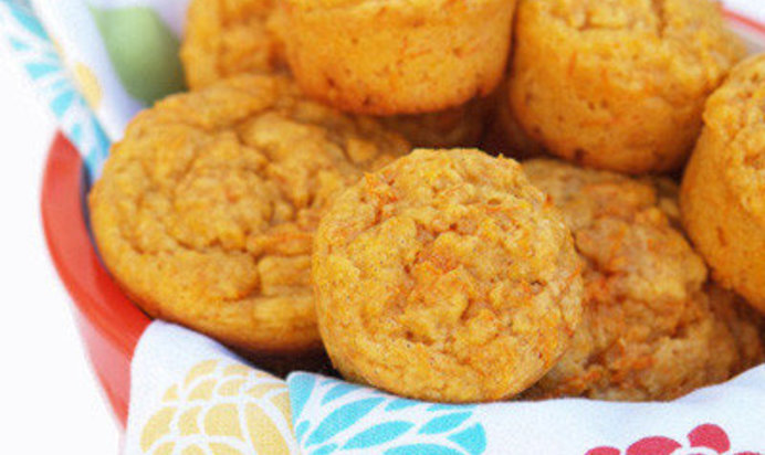 Морковные маффины