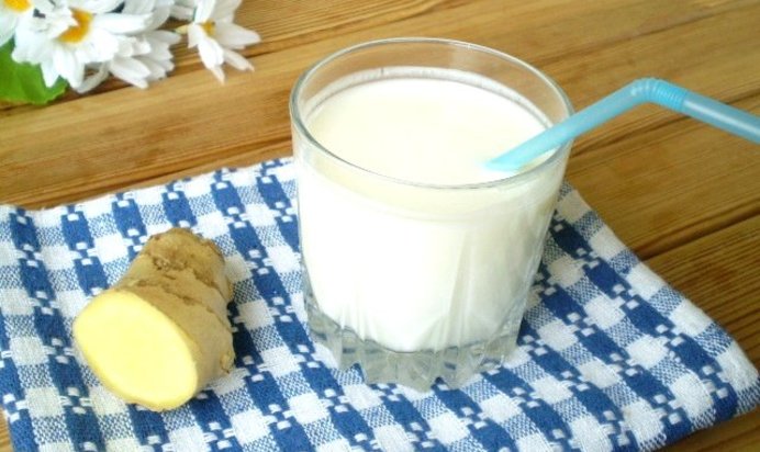 Кефир с имбирем