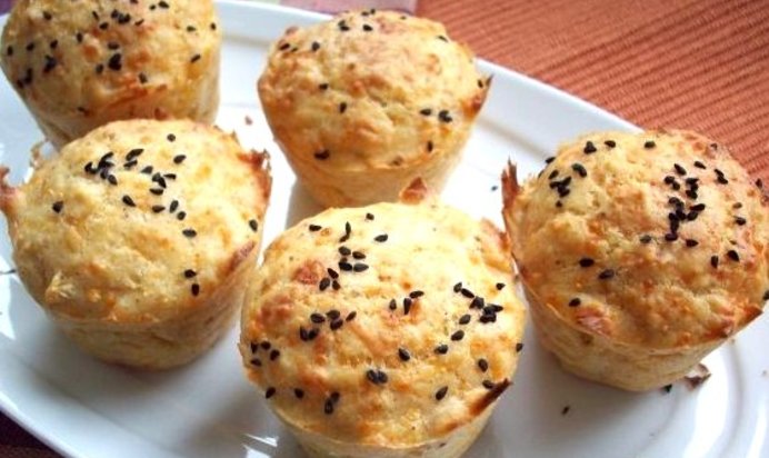 Маффины с сыром