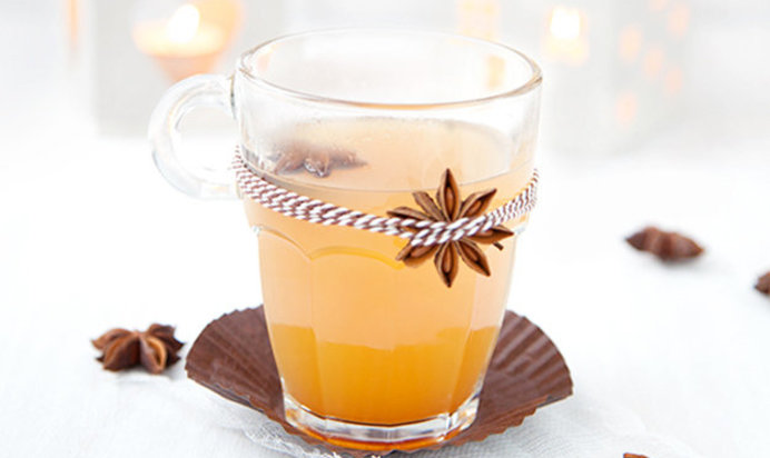 Яблочный сок с имбирем и специями