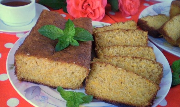 Морковный кекс
