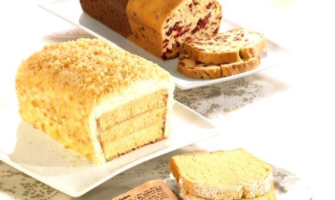 Кекс с лимонной цедрой